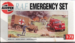 AIRFIX - ROYAL AIR FORCE EMERGENCY SET - SERIE 3 - 1:72 - Vrachtwagens En Aanhangwagens