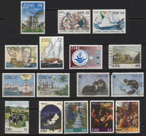 Ireland (26) 1992 Commemoratives. 16 Different Stamps. Mint & Used. Hinged. - Sonstige & Ohne Zuordnung