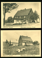 2x DDR AK Kleinformat, Fremdenheim Eschenhof, Schellerhau Erzgebirge - Schellerhau