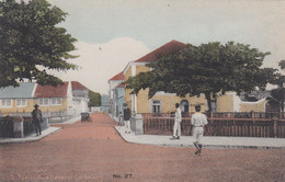 POSTCARD  PORTUGAL - AFRICA - OLD PORTUGUESE COLONY  - SÃO TOMÉ AND PRINCIPE - RUA GENERAL CALHEIROS - Sao Tome Et Principe