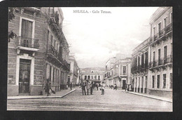 Spain - Melilla  CALLE TETUAN POSTAL MODERNO BOIX HOS CALLE TETUAN SPANISH MOROCCO - Melilla