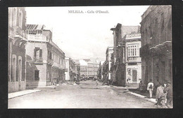 Spain - Melilla  CALLE O'DONELL POSTAL MODERNO BOIX HOS CALLE TETUAN SPANISH MOROCCO - Melilla