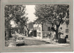 CPSM Dentelée (83) La GARDE - Aspect De L'avenue Gabriel Péri En 1960 - Auto, Voiture Renault Dauphine - Pharmacie - La Garde