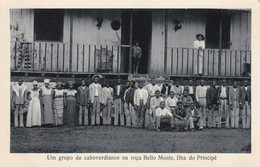 POSTCARD  PORTUGAL - AFRICA - OLD PORTUGUESE COLONY  - SÃO TOMÉ AND PRINCIPE - ROÇA BELLO MONTE - Sao Tome Et Principe