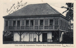 POSTCARD  PORTUGAL - AFRICA - OLD PORTUGUESE COLONY  - SÃO TOMÉ AND PRINCIPE - ROÇA ESPERANÇA - Sao Tome And Principe