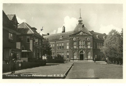 VEENDAM (Pays-Bas) - Winkler Prinsstraat Met R.H.B.S., Cpsm Pf Non Dentelée - Veendam