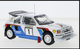 Peugeot 205 Turbo 16 Evo 2 - Timo Salonen/S. Harjanne - Rallye 1000 Lakes 1986 #1 - Ixo 1:24 - Other & Unclassified