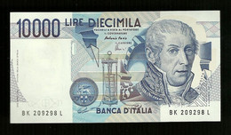 Banconota Italia - Lire 10.000 Alessandro Volta In F.D.C. - 10000 Lire