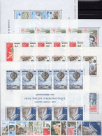 5 Blocks CEPT Monaco BM+ Blöcke 15-23 ** 83€ Folklore Post VIP History Hoja S/s Blocs Art M/s Sheets Bf 1979/1983 EUROPA - Sammlungen