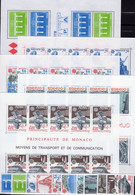 5 Blocks CEPT Monaco BM+ Blöcke 26-39 ** 123€ Umwelt Transport Brücken Hoja S/s Blocs Art M/s Sheets Bf 1984/1988 EUROPA - Collections