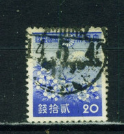 JAPAN  -  1937-40 Definitive 20s Used As Scan - Usati