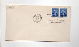 5CRT681 - CANADA 8.11.1955 , FDC Di Charles Tupper - 1952-1960