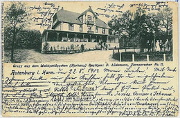 33066 - Ansichtskarten VINTAGE POSTCARD - Deutschland GERMANY -  GRUSS AUS  Rotenburg 1904 - Rotenburg