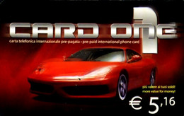 SCHEDA TELEFONICA PHONECARD CARD ONE CAR 31/12/2003 - Pubbliche Tematiche