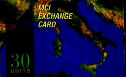 SCHEDA TELEFONICA PHONECARD MCI EXCHANGE ITALY 30 UNITS 0352 - Pubbliche Tematiche