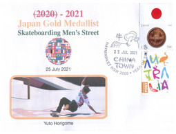 (VV 20 A) 2020 Tokyo Summer Olympic Games - Japan - Gold Medal - 25-7-2021 - Men's Skateboarding - Zomer 2020: Tokio