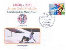 (VV 20 A) 2020 Tokyo Summer Olympic Games - Japan - Gold Medal - 25-7-2021 - Men's Skateboarding - Eté 2020 : Tokyo