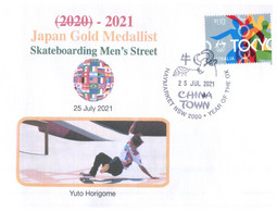 (VV 20 A) 2020 Tokyo Summer Olympic Games - Japan - Gold Medal - 25-7-2021 - Men's Skateboarding - Zomer 2020: Tokio