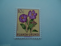 RUANDA-URUNDI MNH  STAMPS  FLOWERS - Sonstige & Ohne Zuordnung