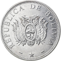 Monnaie, Bolivie, 50 Centavos, 2001, TTB, Stainless Steel, KM:204 - Bolivie