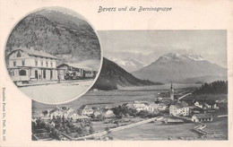 Bevers Und Die Berninagruppe - Bahnhof - Bever