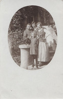 PHOTO ALLEMANDE - GUERRE 14-18 - SOLDAT ET SA FAMILLE ET SON CHIEN - Guerre 1914-18