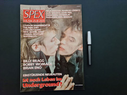 SPEX Magazin – Musik Zur Zeit / Nr. 11 November 1985 - Muziek