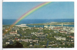 Downtown Honolulu And Harbor Punchbowl Crater - Honolulu