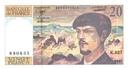 Billet > France > 20 Francs 1990 Neuf - 20 F 1980-1997 ''Debussy''