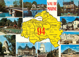 CPSM Val De Marne-Carte-Multivues    L792 - Zonder Classificatie