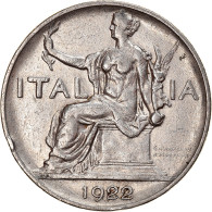 Monnaie, Italie, Vittorio Emanuele III, Lira, 1922, Rome, TTB, Nickel, KM:62 - 1 Lira