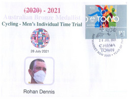 (VV 21 A) 2020 Tokyo Summer Olympic Games - Bronze Medal - 28-7-2021 - Cycling Men Individual Time Trial - Eté 2020 : Tokyo