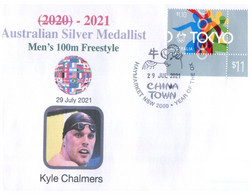 (VV 21 A) 2020 Tokyo Summer Olympic Games - Bronze Medal - 29-7-2021 - Men's 100m Freestyle - Eté 2020 : Tokyo