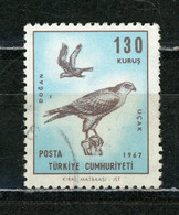 TURQUIE - POSTE AERIENNE - OISEAUX - N° Yvert A 49 Obli. - Poste Aérienne