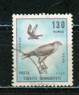 TURQUIE - POSTE AERIENNE - OISEAUX - N° Yvert A 49 Obli. - Poste Aérienne