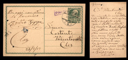 Antichi Stati Italiani - Lombardo Veneto - Territori Italiani D'Austria - Cloz (viola) - Cartolina Postale Per Cles Del  - Other & Unclassified