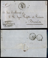 Antichi Stati Italiani - Lombardo Veneto - Corteno (P.ti 5) - Lettera In Franchigia Per Brescia Del 15.4.62 - Other & Unclassified