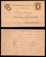 Antichi Stati Italiani - Territori Italiani D'Austria - Vahrn (P.ti 6) - Cartolina Postale Da 2 Kreuzer Per Neumarkt Del - Other & Unclassified