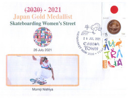 (VV 21 A) 2020 Tokyo Summer Olympic Games - Japan - Gold Medal - 26-7-2021 - Women's Skateboarding - Summer 2020: Tokyo