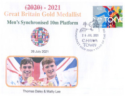 (VV 21 A) 2020 Tokyo Summer Olympic Games - United Kingdom Gold Medal - 26-7-2021 - Men's Syncronised Diving - Eté 2020 : Tokyo