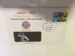 (VV 21 A) 2020 Tokyo Summer Olympic Games - Kong Kong China Gold Medal - 26-7-2021 - Fencing Men's Foil - Zomer 2020: Tokio