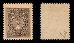 Vaticano - 1945 - 25 Cent Su 30 (103 Varietà) - Due Sole Sbarrette A Destra - Gomma Originale Con Traccia Di Linguella - - Other & Unclassified