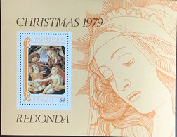 Antigua Redonda 1979 Christmas Minisheet MNH - Zonder Classificatie