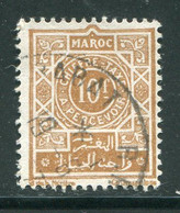 MAROC- Taxe Y&T N°52- Oblitéré - Impuestos