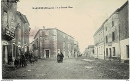 HERAULT    MAUGUIO   LA GRAND RUE                (EDITEUR CAPESTAN) - Mauguio