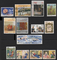 Ireland (30) 1993 Commemoratives. 14 Different Stamps. Mint & Used. Hinged. - Autres & Non Classés