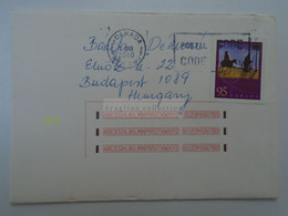D182451   Canada Cover 2000     - Sent To Hungary - Brieven En Documenten