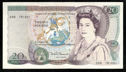 United Kingdom - England - 20 Pounds 1970-1991 - Pick 380d - 20 Pounds