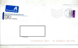 Lettre Flamme Muette Copenhagen Sur Reine - Franking Machines (EMA)