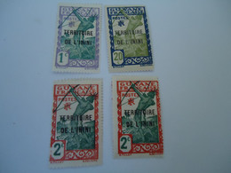 ININI   OVERPRINT  MNH  4 STAMPS - Altri & Non Classificati